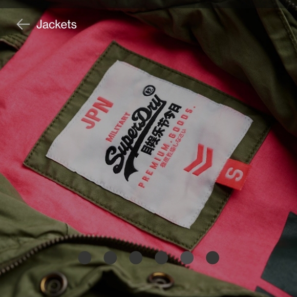 Super dry xs military jacket - Picture 6 of 6